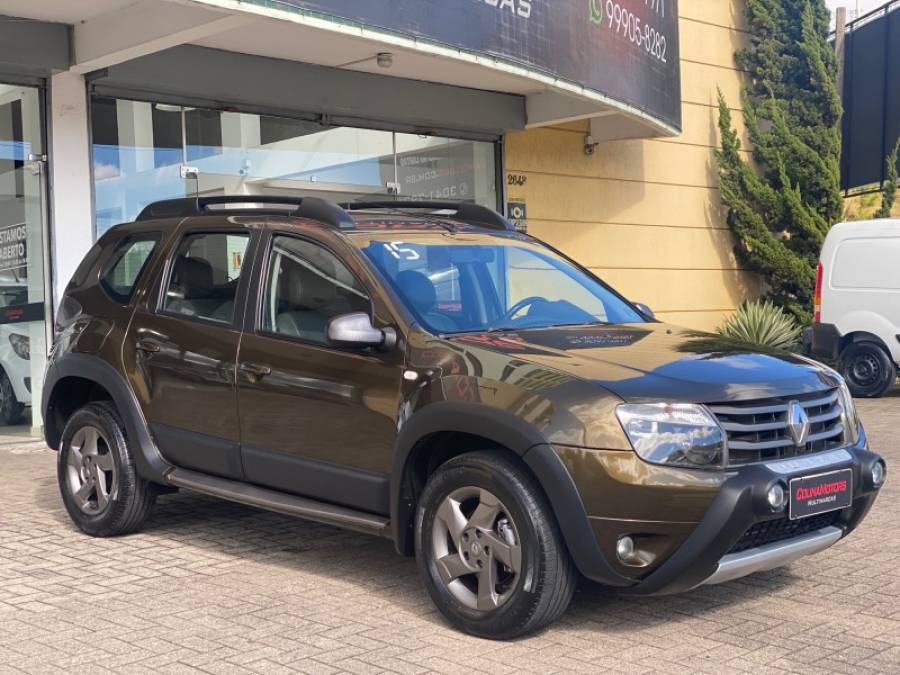 RENAULT - DUSTER - 2015/2015 - Verde - R$ 55.900,00