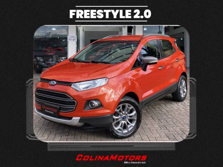 FORD - ECOSPORT - 2015/2015 - Laranja - R$ 56.900,00