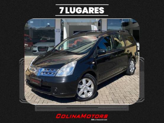NISSAN - GRAND LIVINA - 2012/2012 - Preta - R$ 40.900,00
