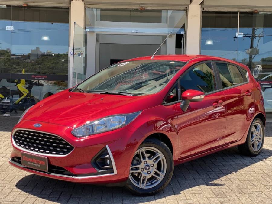 FORD - FIESTA - 2018/2019 - Vermelha - R$ 61.900,00
