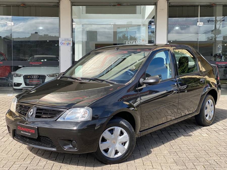 RENAULT - LOGAN - 2008/2008 - Preta - R$ 23.900,00