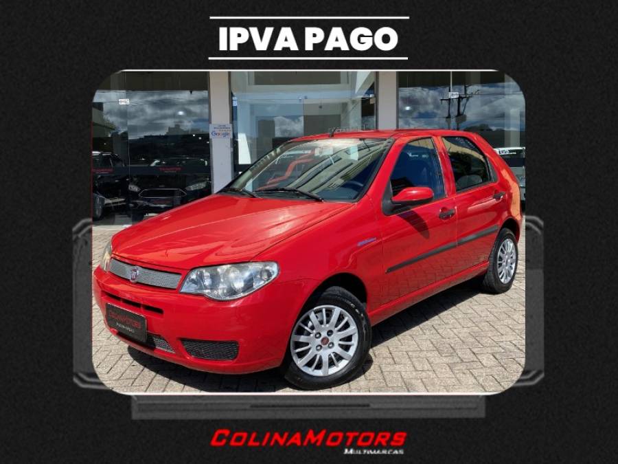 FIAT - PALIO - 2010/2010 - Vermelha - R$ 30.900,00