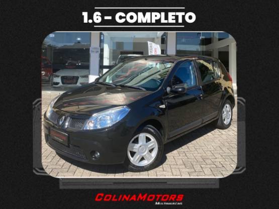 RENAULT - SANDERO - 2009/2009 - Preta - R$ 31.900,00