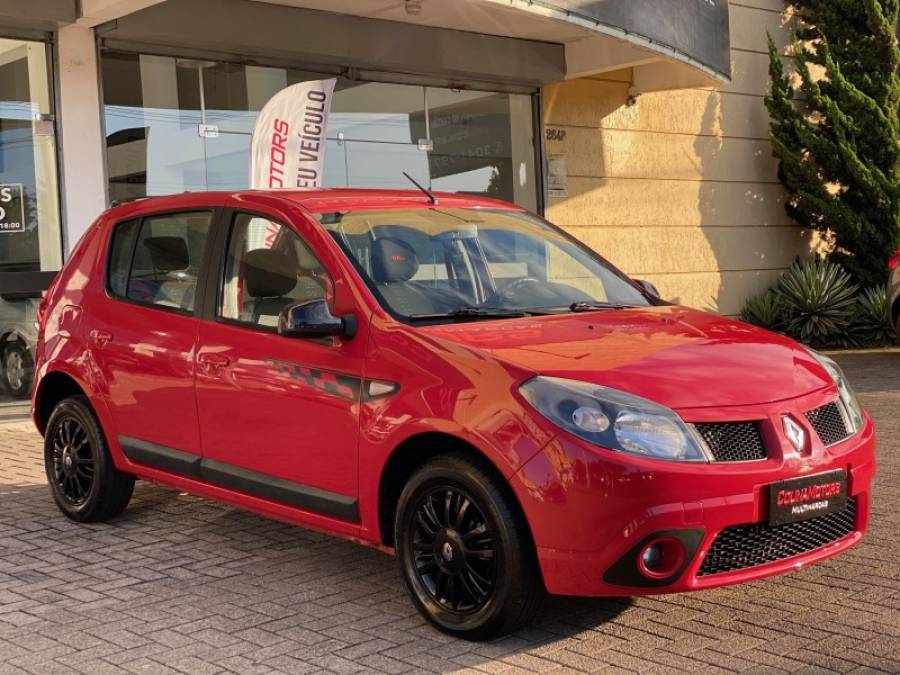RENAULT - SANDERO - 2011/2011 - Vermelha - R$ 36.900,00