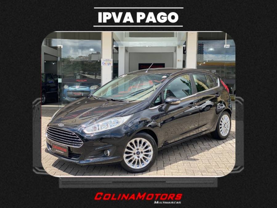 FORD - FIESTA - 2014/2014 - Preta - R$ 45.900,00