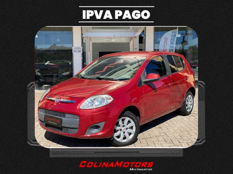 FIAT - PALIO - 2014/2015 - Vermelha - R$ 38.900,00