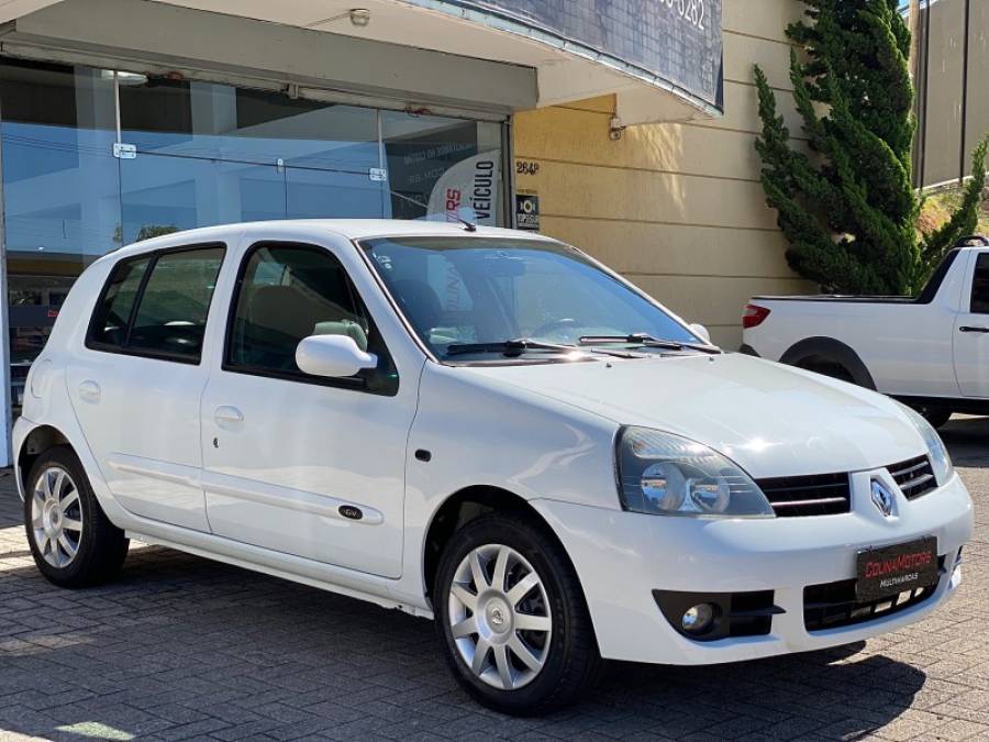 RENAULT - CLIO - 2010/2011 - Branca - R$ 25.900,00