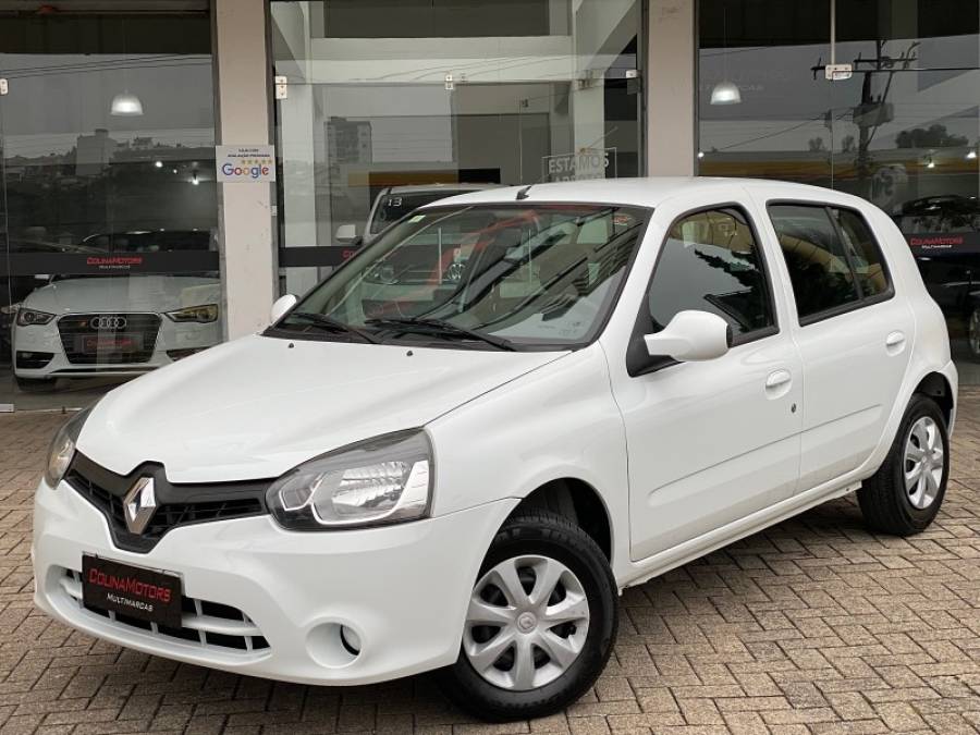 RENAULT - CLIO - 2015/2016 - Branca - R$ 38.900,00