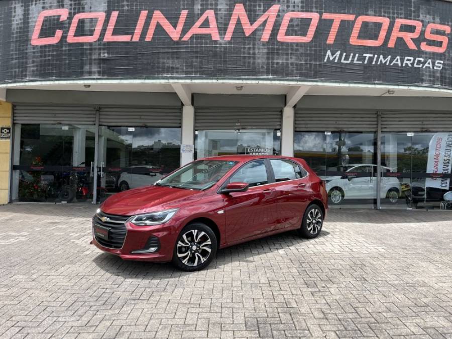 CHEVROLET - ONIX - 2023/2024 - Vermelha - R$ 98.900,00