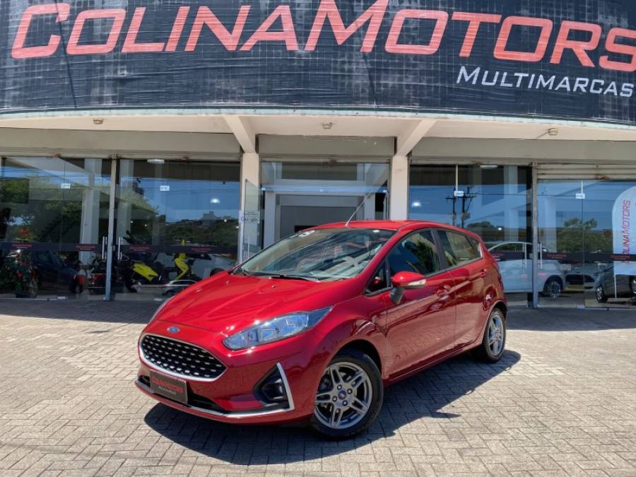 FORD - FIESTA - 2018/2019 - Vermelha - R$ 61.900,00