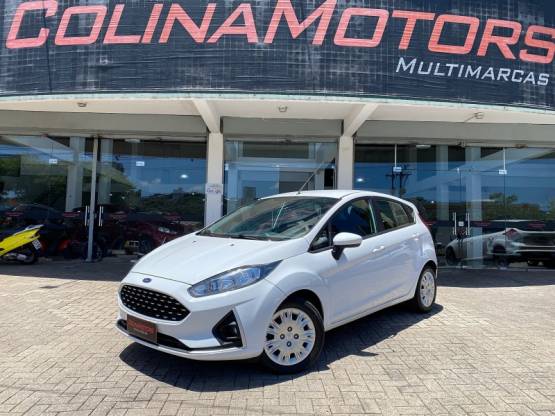 FORD - FIESTA - 2018/2019 - Branca - R$ 58.900,00