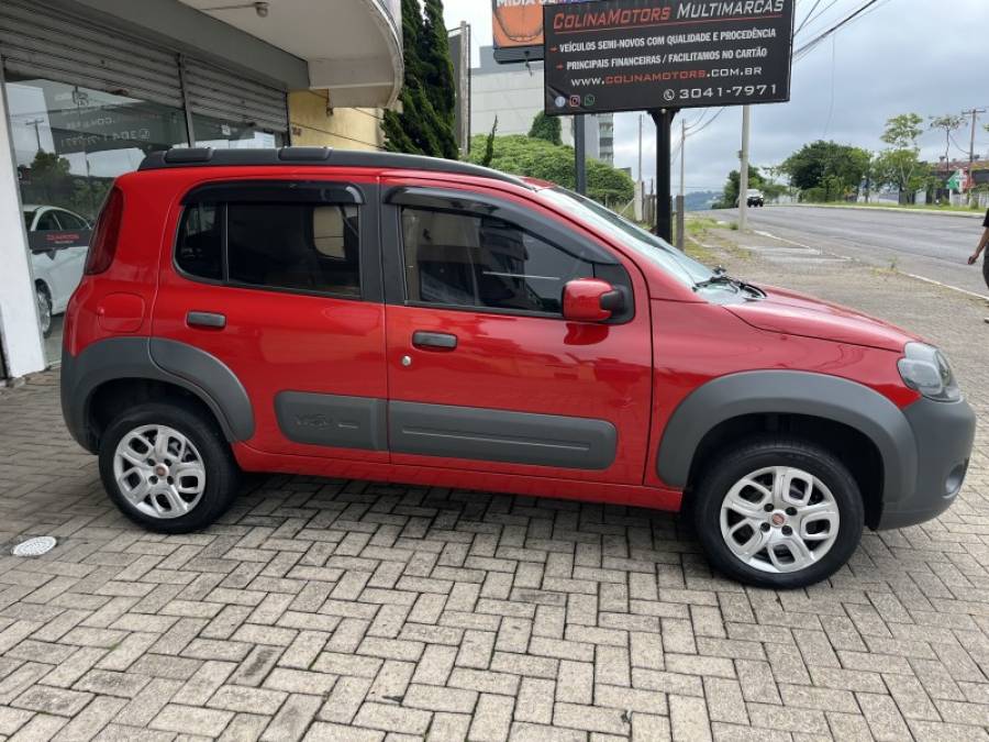 FIAT - UNO - 2014/2014 - Vermelha - R$ 35.900,00