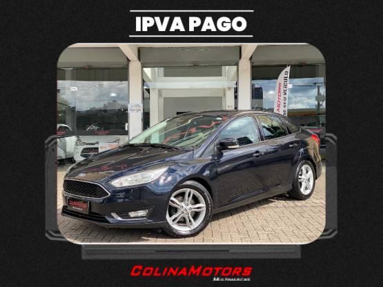 FORD - FOCUS - 2015/2016 - Preta - R$ 59.900,00